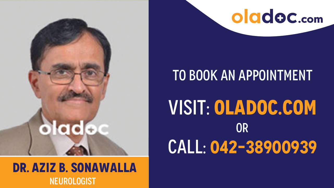 Book appointment with Dr. Aziz B. Sonawalla-best Neurologist in Karachi